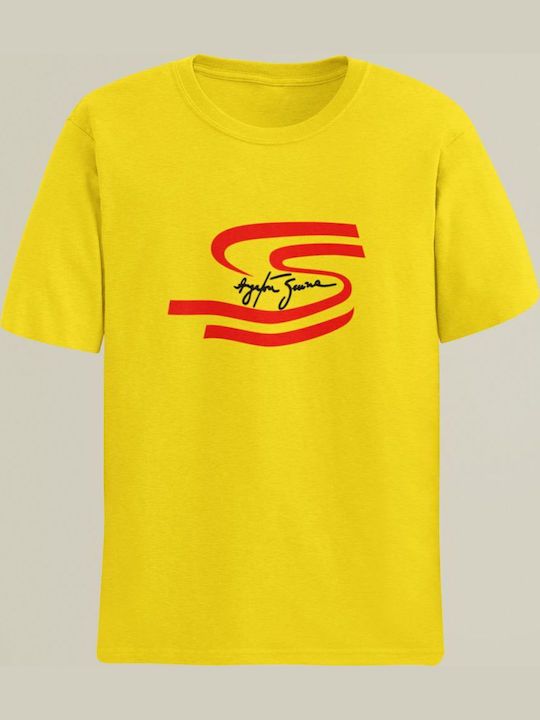 Tricou Senna Mărime Mare Negru