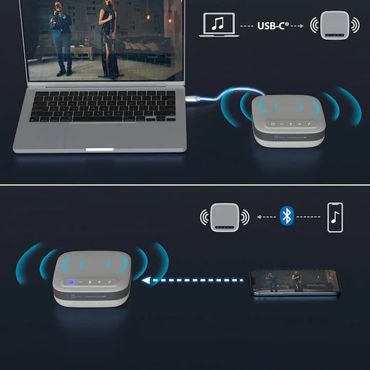 J5create Conference Speakerphone Usb-c Dock Pro Dual 4k Rj45 Usb Pd
