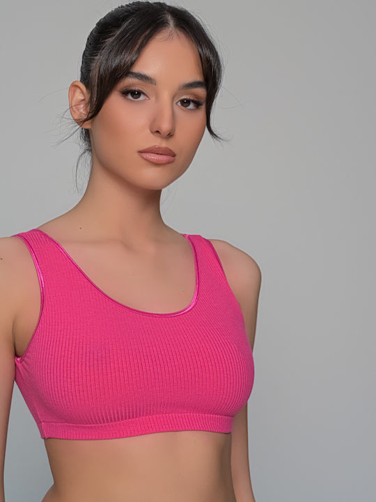 Women's Bra without Padding Fuchsia
