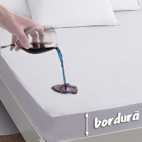 Pucioasa Acoperire de Hotel Rezistent la apă 140x200cm 1buc