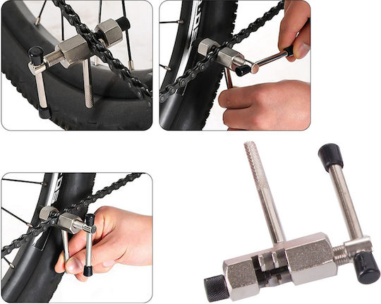 Set de unelte pentru bicicletă – Cheie pentru demontarea casetei și unelte de întreținere 5907451352960 Verk Group