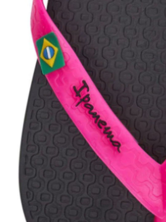 Kinder Flip Flops Schwarz Classica Brazil