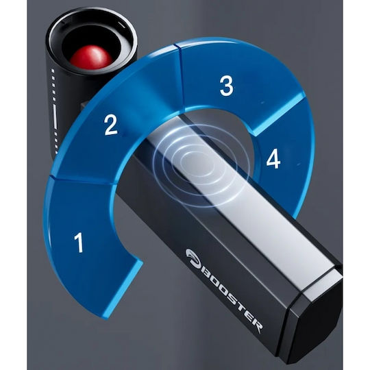 Suflantă portabilă de aer 200W Indicator baterie piramidă Ventilator turbo 130000 RPM 4 niveluri de putere 4000 mAh W05GT