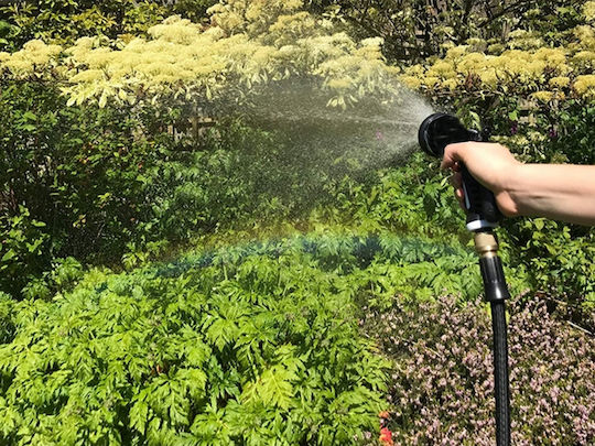 Zola Gartenschlauch Flexibel Erweiterbar Aufsatzkopf Aufbewahrungstasche 20-60 M Schwarz