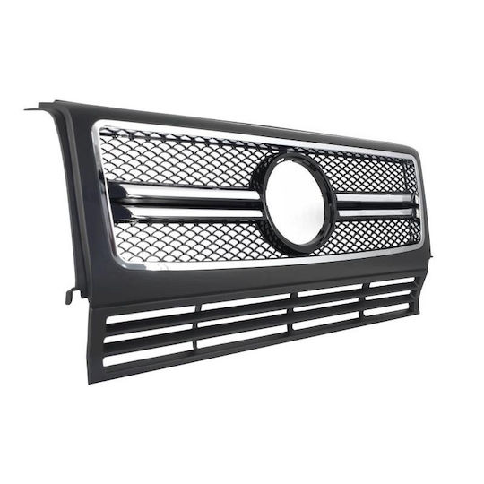 Mercedes-Benz G-class W461 W463 90-15 AMG G55/G65 Look Black Chrome 1 Piece