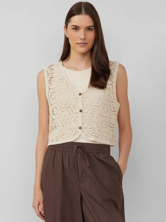 Women's Vest Beige