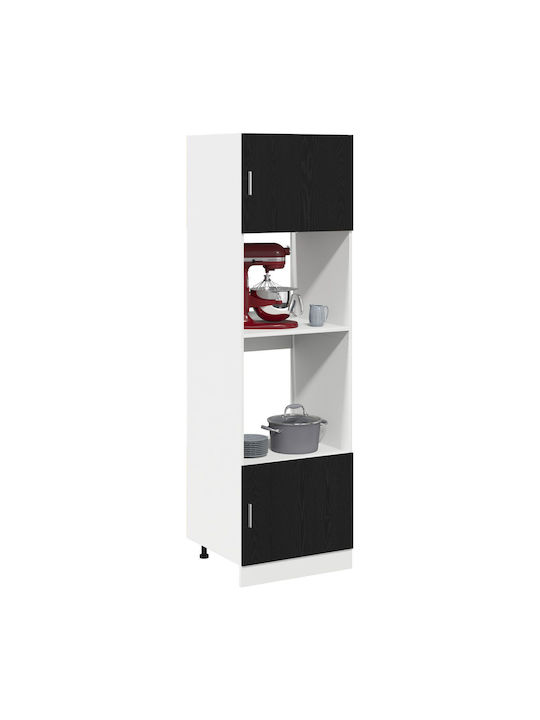Кухненска Колона Black Oak 60x60x207бр