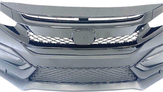 Bumper Car Front Design Compatible with Honda Civic 2016-2021