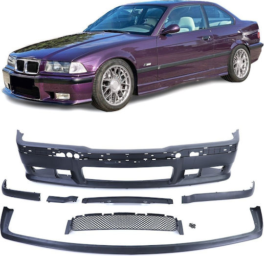 Look Stoßstange Auto Vorderseite Kompatibel mit BMW Serie 3