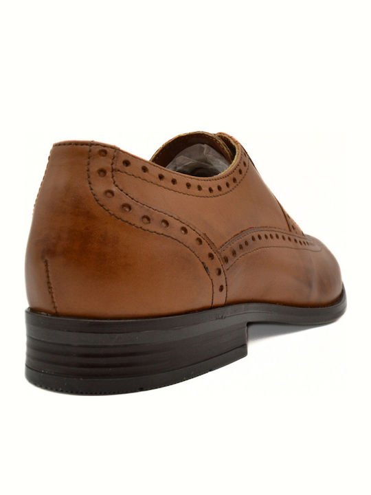 Men's Leather Oxfords Tabac Brown