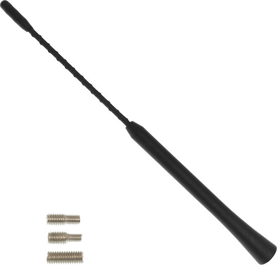 KFZ-Antenne Dach Mit Gewinde in Schwarz Farbe