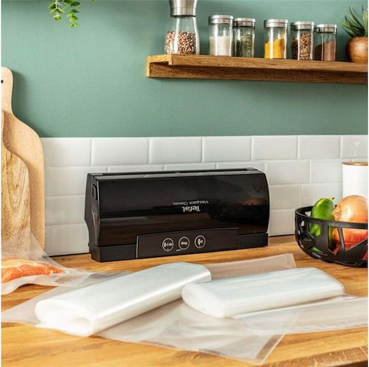 Tefal Vacuum Sealer External with Maximum Sealing Length 310mm Automatic Vacupack Classic