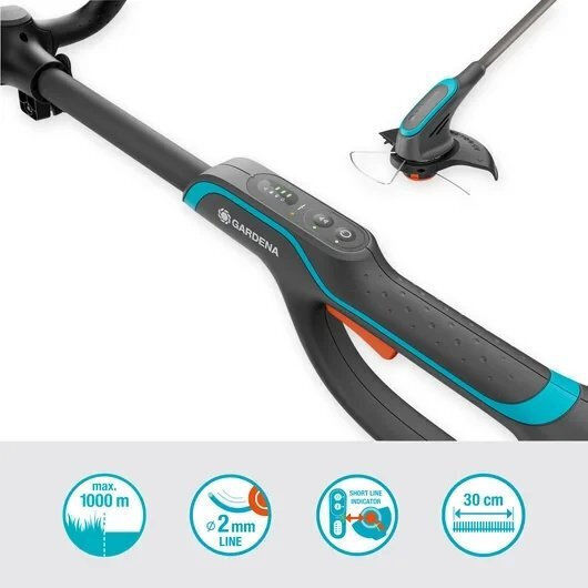 Gardena PowerTrim 30 Brush Cutter Shoulder / Hand Battery