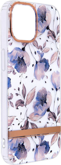 TelForceOne Ultra Trendy Back Cover Silicone / Plastic Blue (iPhone 16 Pro)