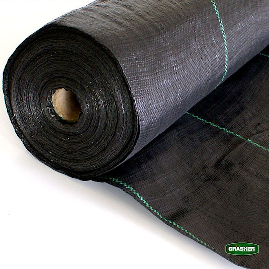 Grasher 100987 Ground Cover Fabric 95gr/m² 1x50m Black