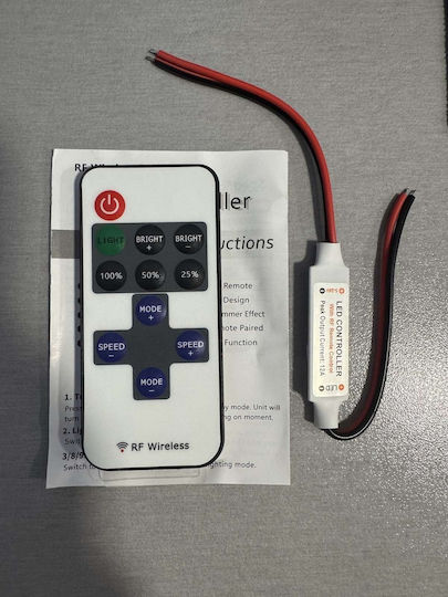 Lucas Безжичен Димер RF с дистанционно управление за лента RF-LED2