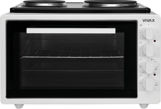 Vivax MO-4201 Cuptor electric 42lt cu 2 arzatoare Alb