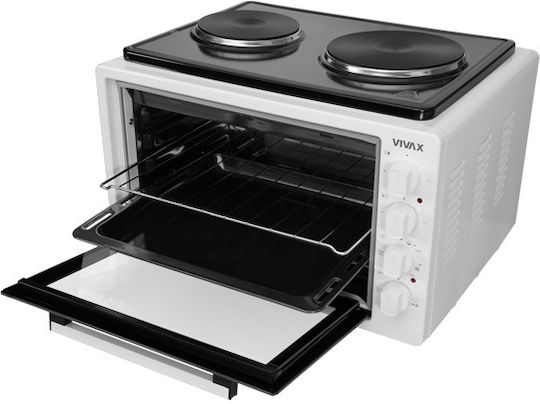 Vivax MO-4201 Cuptor electric 42lt cu 2 arzatoare Alb