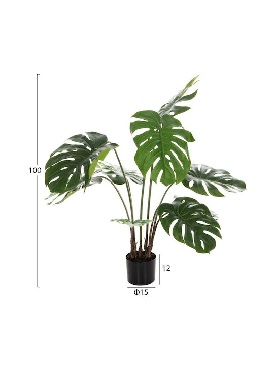 Decorative Synthetic Monstera Plant Pot 100cm
