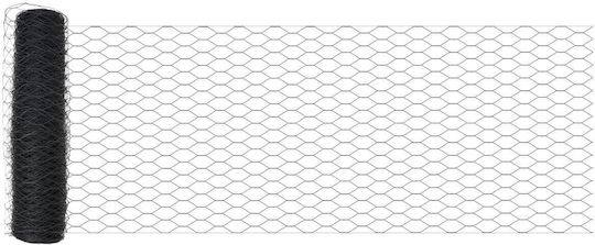 Grey Fence Vidaxl 0.5x10 M Steel Posts Vidaxl Spike 7 Pcs 32 Mm 80cm Galvanized Steel Grey