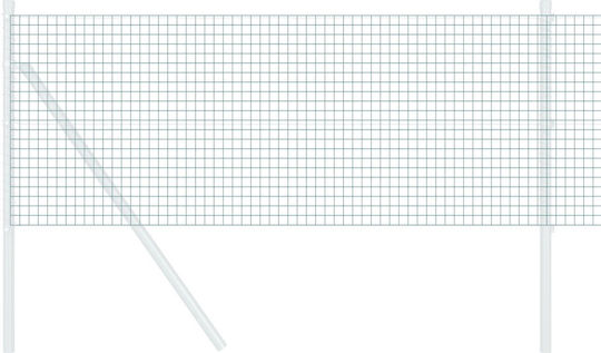 Vidaxl Gard din Sârmă Verde 0,8x25 m Oțel 2500x80x0,085cm Verde