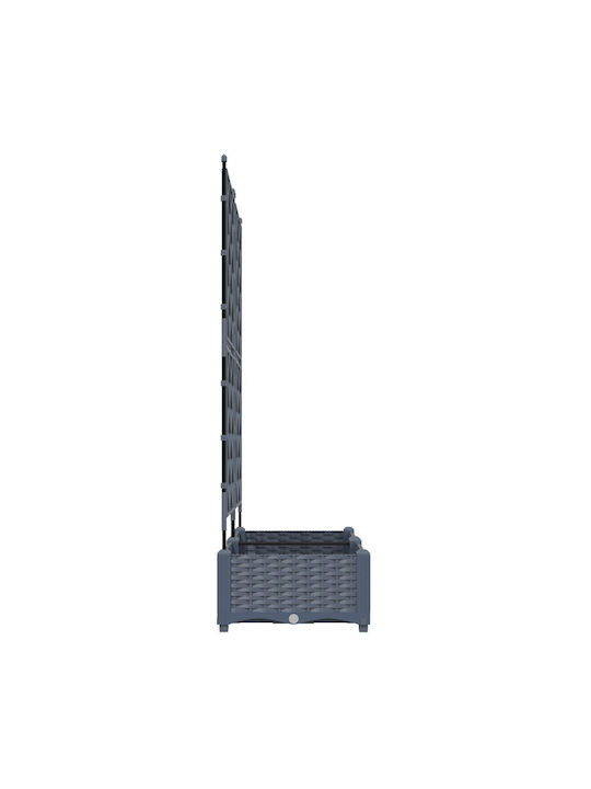 vidaXL Set 2 Töpfe Light Grey