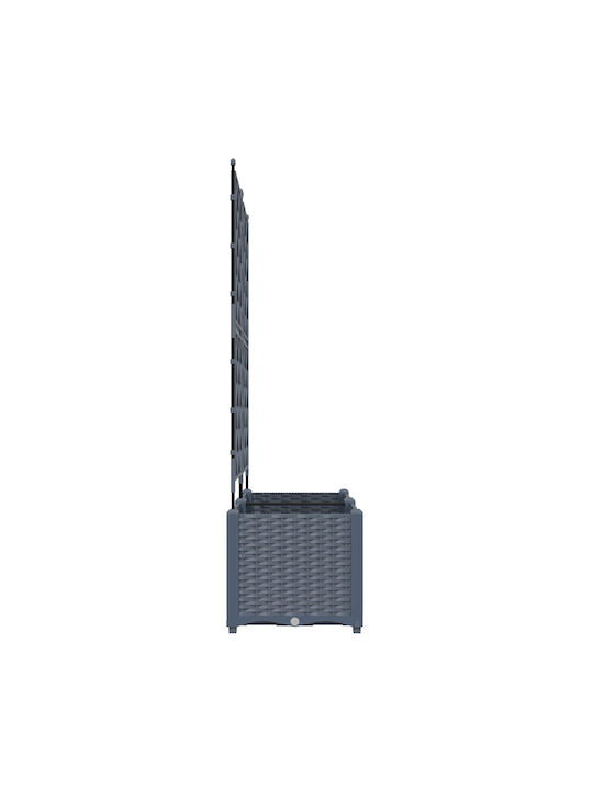 vidaXL Set 2 Pflanzgefäße Hellgrau 40cm