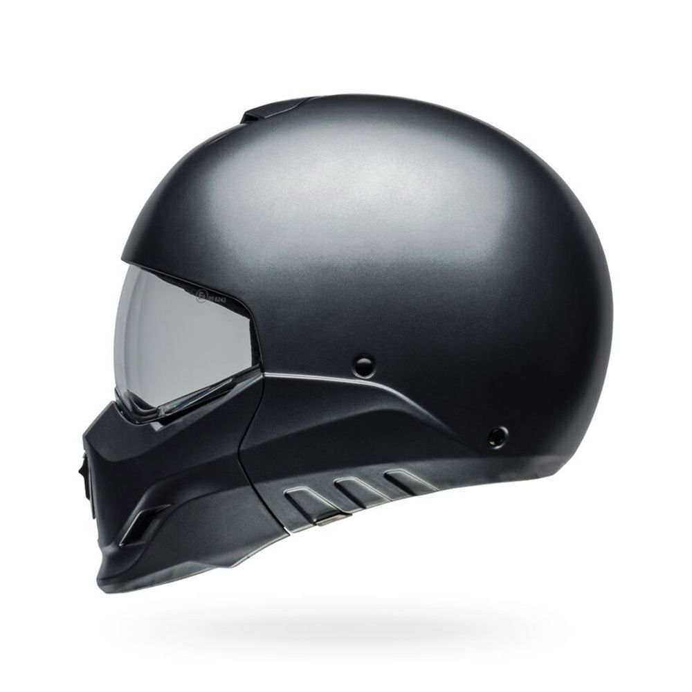 Bell⋈ *。 Bell Broozer Satin Starship Gray Cască Moto Modular DOT / ECE