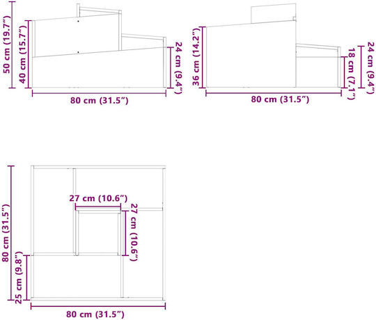 Vidaxl Planter Olive Color 80x80x50 Cm Green