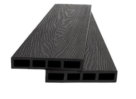Newplan 9050 Garden Fencing Deck Made of WPC 360x12x2cm Gray
