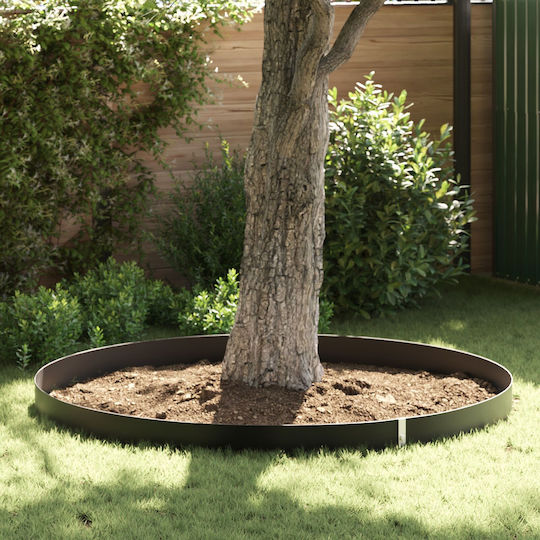 vidaXL Wurzel Barrier Connectors Rails Gartenzaunmaterial aus Kunststoff 70cm 1Stück Black