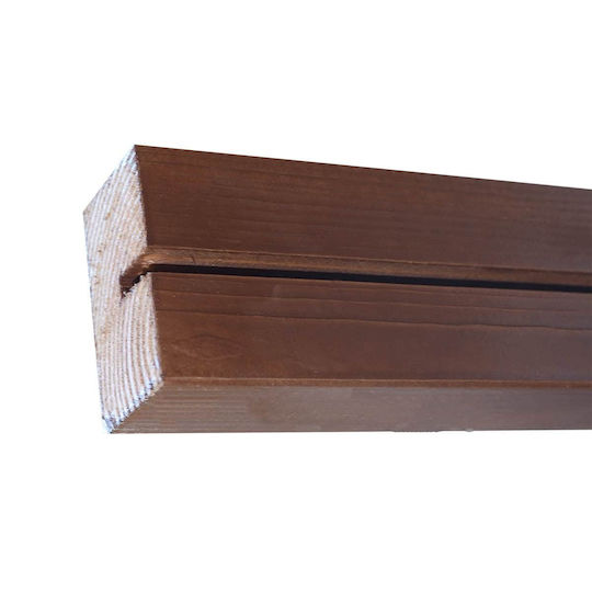 Showood Garden Fence Post Made of Wood 96.5x7x4.5cm White