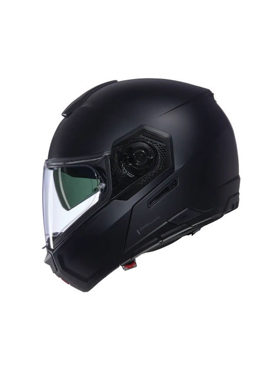 Nolan N90-3 Special Metal Black 12 Motorcycle Helmet Flip-Up ECE 22.05 1630gr with Sunvisor 61159