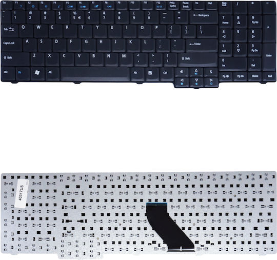 Πληκτρολόγιο Laptop Keyboard Fujitsu Lifebook Nh570 Keyboard Κωδ.40317us