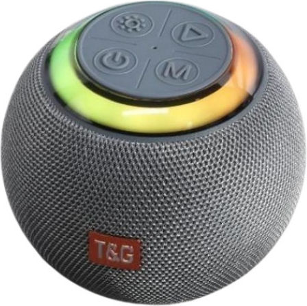 T&G TG-683 Bluetooth Speaker 8W with Radio Gray