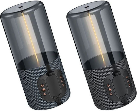 Hoco Ηχείο Bluetooth 5W με Ραδιόφωνο και Διάρκεια Μπαταρίας έως 3 ώρες Γκρι BS64