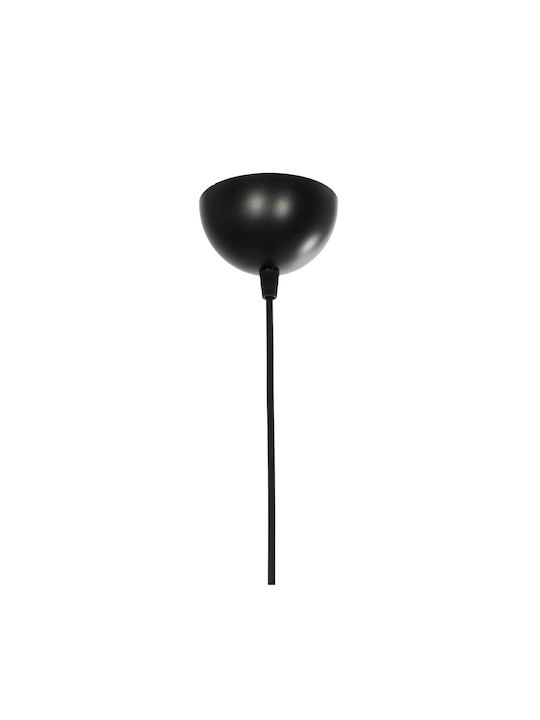 GloboStar Radiaro Lustră Negru Rețea cu Dulie E27 28x28x70cm.