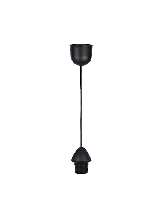 VK Lighting Pendant Light Black with Socket E27