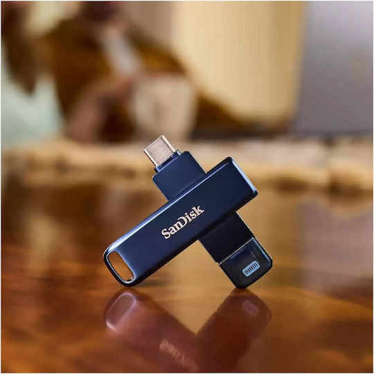 Sandisk Ixpand 64GB USB 3.2 Stick Μπλε