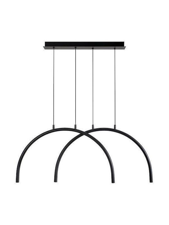 Eurolamp Apsis Pendant Light Black 84x33x33cm