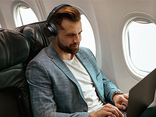 JVC HA-S95N Безжични / Жични Over Ear Слушалки с 50 часа Работа Черни