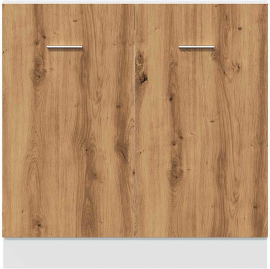 Base Sink Cabinet Artisan Oak Manufactured Wood Artisan Oak 856078