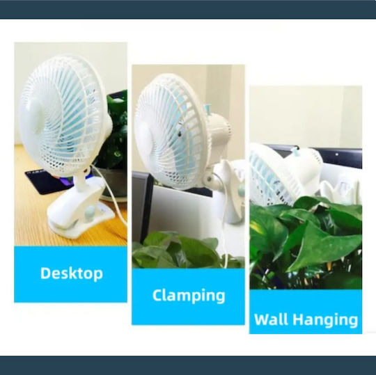 Aerbes AB-J283 Mini Ventilator 25W Weiß