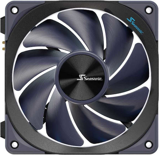 Seasonic MagFlow 1225 Case Fan 120mm (2000rpm / 63.33cfm) Χωρίς Led Φωτισμό και Σύνδεση 4-Pin PWM 3τμχ