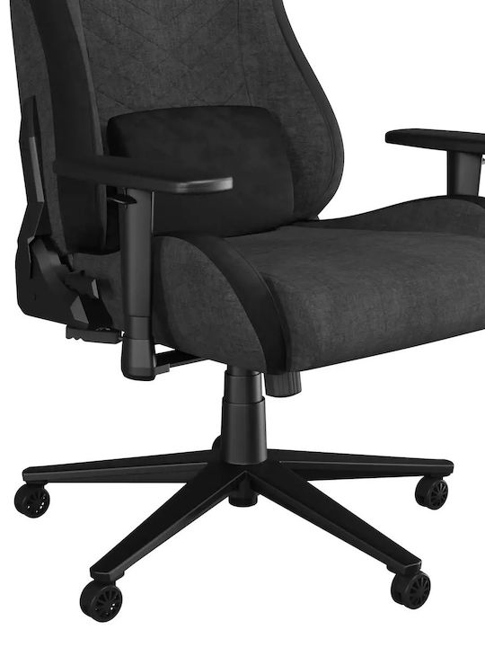 Genesis Nitro 660 Fabric Gaming Chair with Adjustable Arms Gray