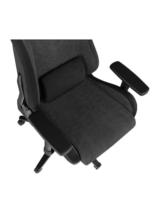Genesis Nitro 660 Fabric Gaming Chair with Adjustable Arms Gray