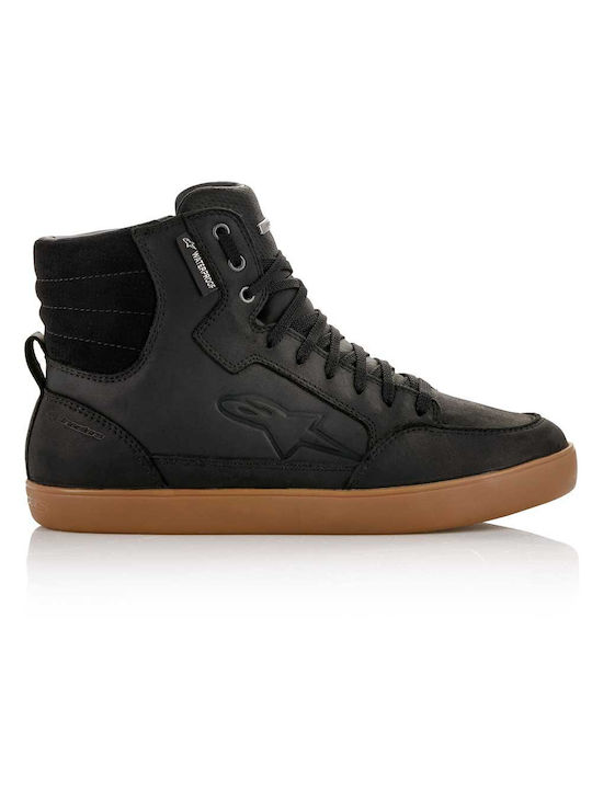 Alpinestars J-6 Παπούτσια Μηχανής Ανδρικά Δερμάτινες Αδιάβροχα Μαύρες