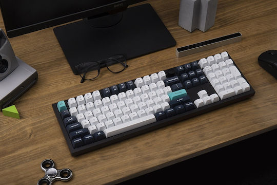 Keychron Q6 Max Q6M-M3 Wireless Gaming Mechanical Keyboard with Gateron Jupiter Brown Switches and RGB Lighting English US
