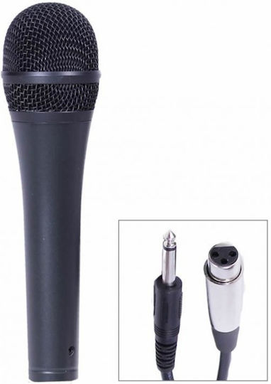 Weisre Μικρόφωνο Karaoke Ενσύρματo M-78 Μαύρο