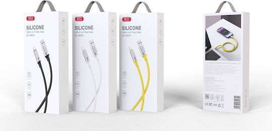 XO Nb251 USB-A to Lightning Cable 30W Μαύρο 1m (XO-NB251LBK)